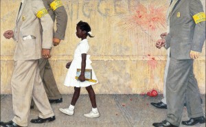 "The Problem We All Live With," Norman Rockwell