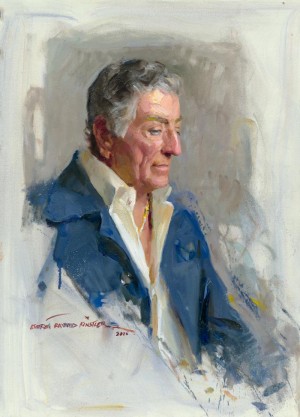Portrait of Tony Bennett, by Everett Raymond Kinstler, 2006. Oil on canvas. 24" x 36". Collection of the artist. ©2006 Everett Raymond Kinstler. All rights reserved.