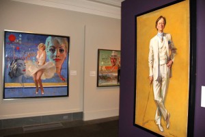 "Everett Raymond Kinstler: Pulps to Portraits" exhibition at Norman Rockwell Museum. Photo by Norman Rockwell Museum. All rights reserved.