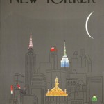 R.O. Blechman (b. 1930), "New York at Night," 1979. Cover illustration for "The New Yorker" (October 1, 1979). ©R.O. Blechman. All rights reserved.