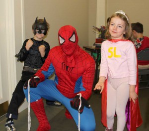 Spidey and his amazing friends! Photo ©Norman Rockwell Museum. All rights reserved.