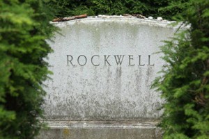 Norman Rockwell gravesite, Stockbridge Cemetery