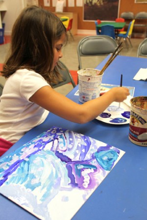 Art workshop at Norman Rockwell Museum