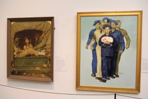 Willie Gillis paintings on display at NRM