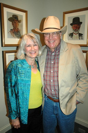 Lee and Cindy Williams, Norman Rockwell Museum, 2006