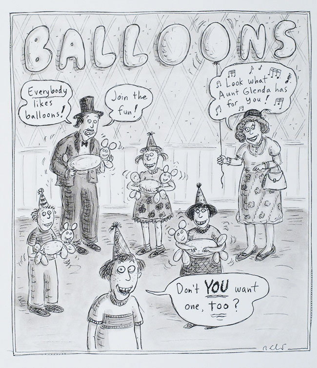 Roz Chast: Cartoon Memoirs - Norman Rockwell Museum - The Home for American Illustration Roz Chast: Cartoon Memoirs - Norman Rockwell Museum - The Home for American Illustration