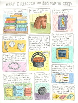 Roz Chast, illustration from "Can't We Talk About Something More Pleasant?"
