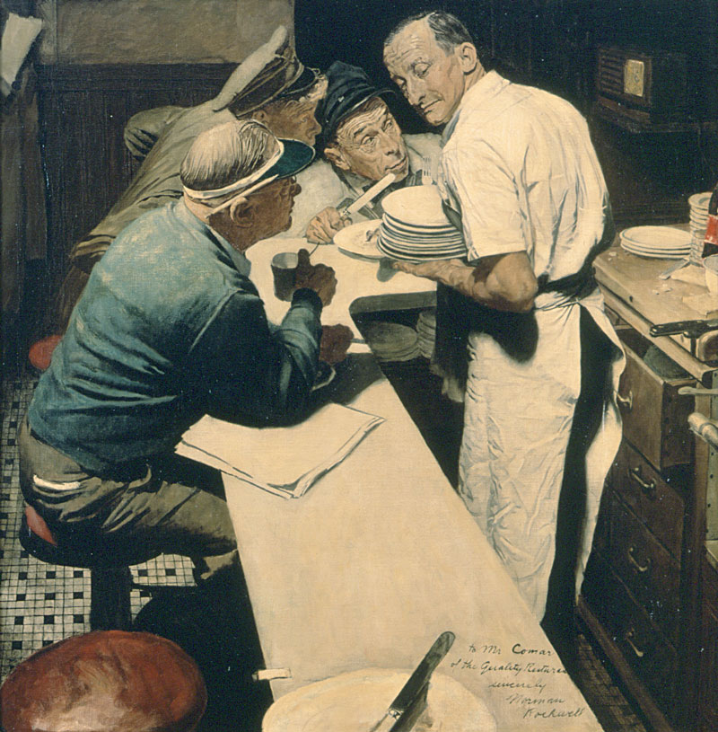 War News - Art of Norman Rockwell