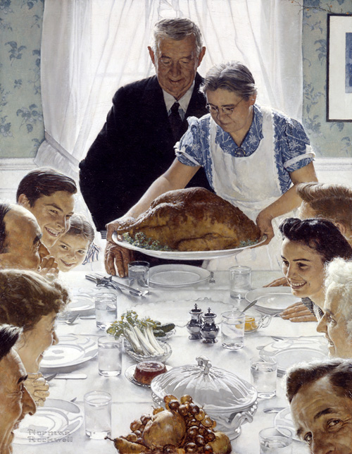 Freedom from Want - Norman Rockwell