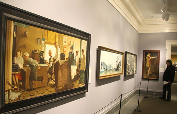 Norman Rockwell Museum galleries