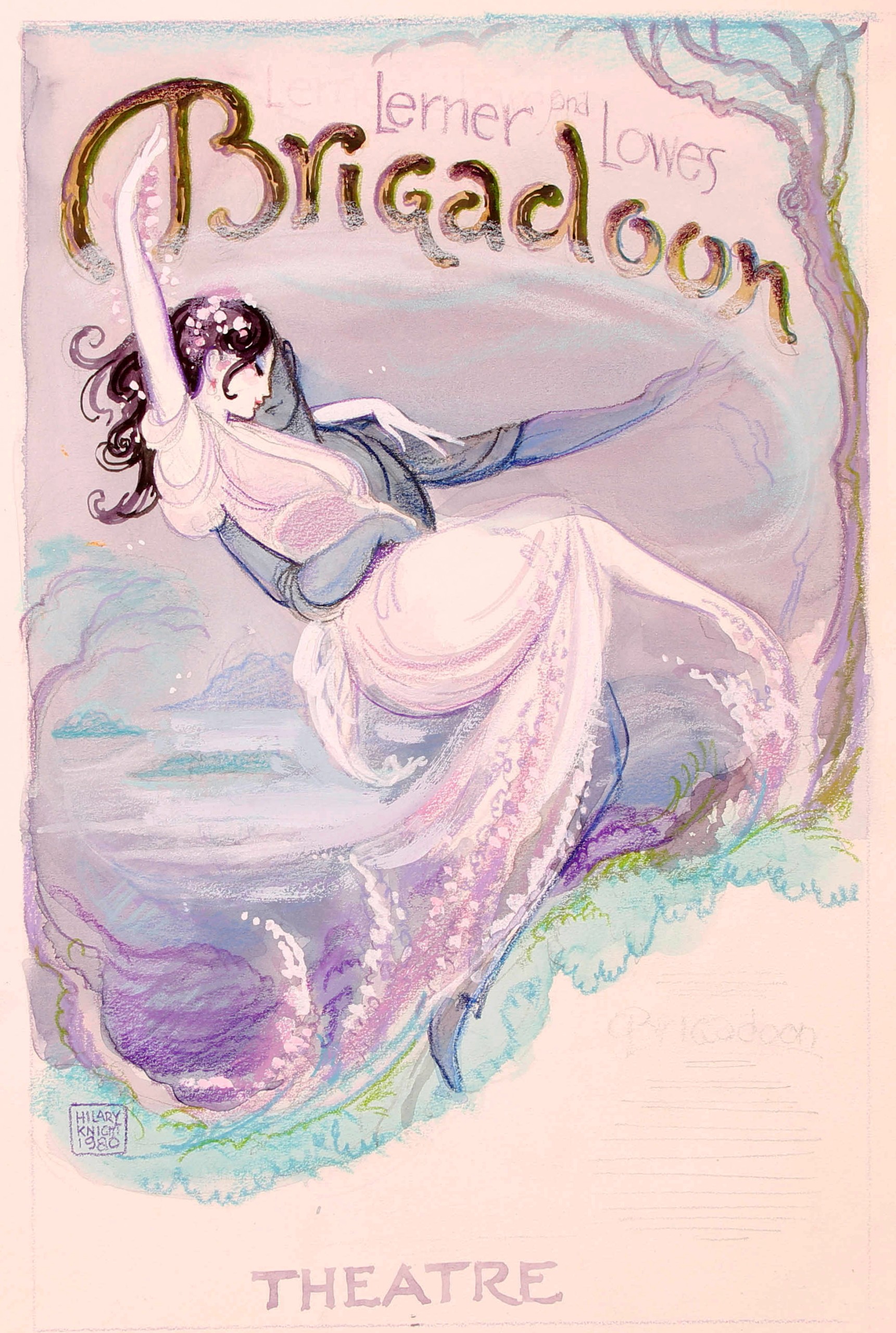 Concept Art for Brigadoon Poster