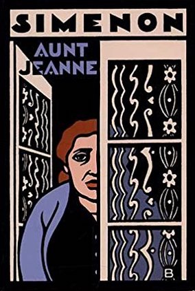 Bascove, Cover illustration for Aunt Jeanne by Georges Simenon, 1983