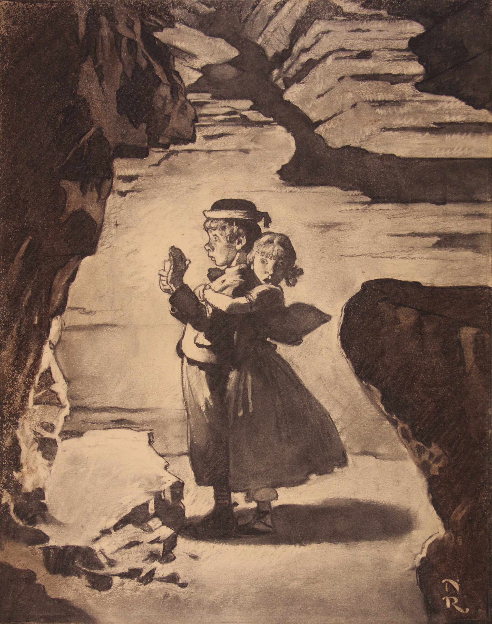 Tom Sawyer (Tom & Becky in Cave)
